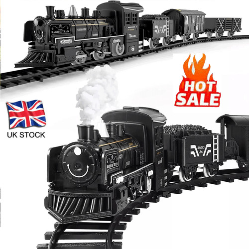 Classic steam train track set - track,