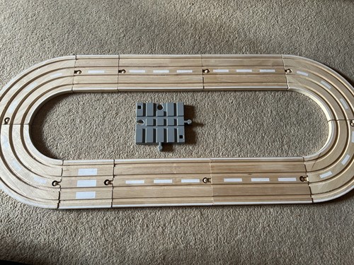 Toy wooden road - road/train, track