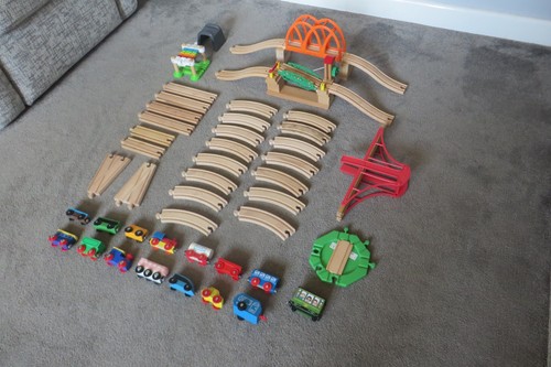 Assorted toy wooded train - assorted,