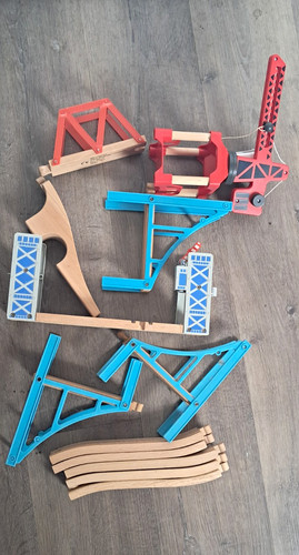 Wooden toy train - wooden,