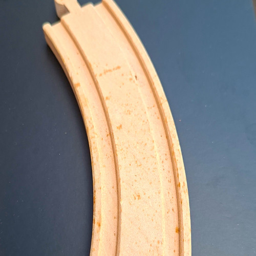 Wooden train track curved - wooden,