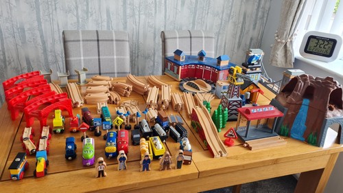 Large train set with - large,