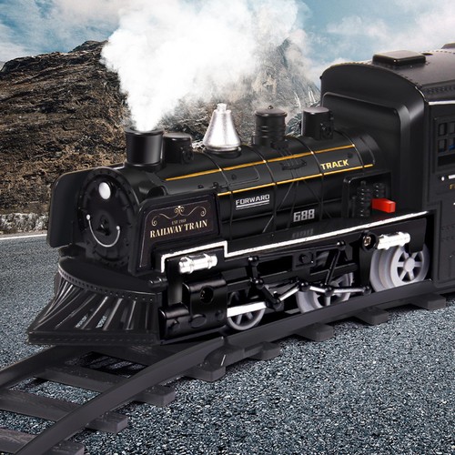 Classic steam train track set - classic,