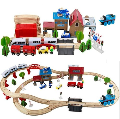 Wooden pcs busy city - 88,