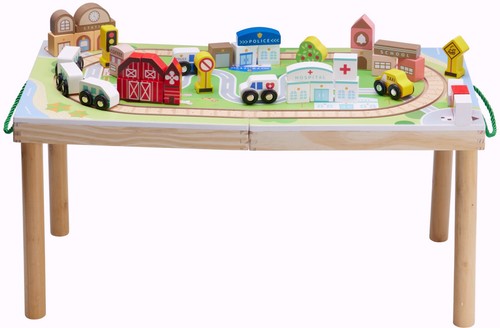 Kids train table play - &,