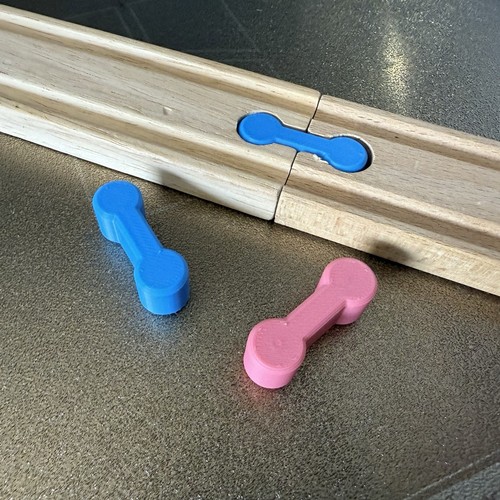 Wooden toy train track - train,