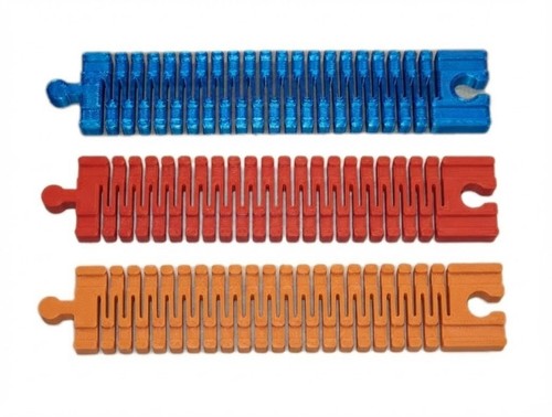 Flexible train track for - 3x,