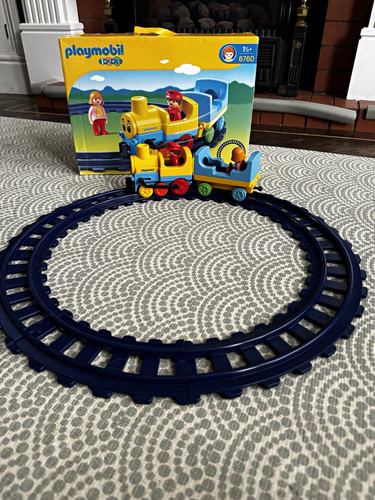 Playmobil train set with - playmobil, 1.2.3
