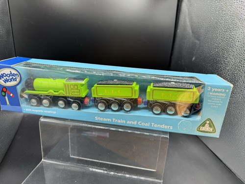 Elc wooden world - wooden, train
