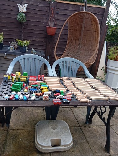 Wooden train set - bundle, with