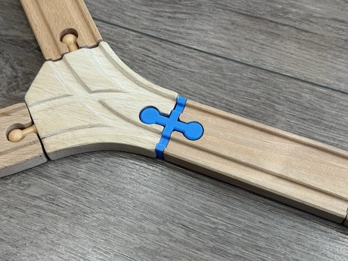 Wooden toy train - toy, track