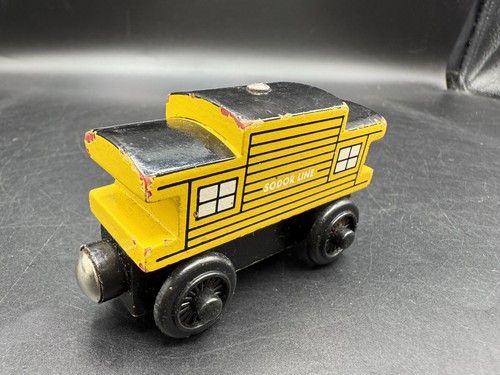 Thomas friends wooden yellow - thomas,