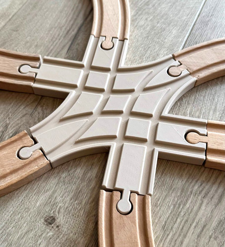 Way split crossover junction - 6,