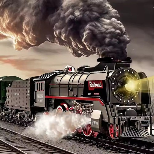 Train toy set for kids - toy,