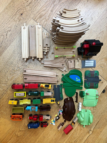 Brio wooden train track bundle - brio,