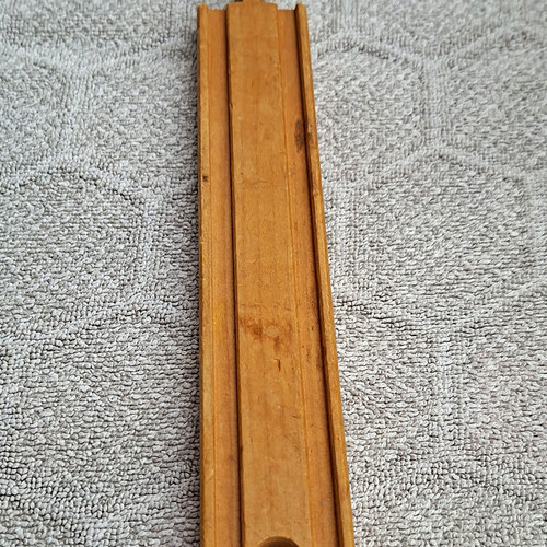 Wooden toy train track - train,