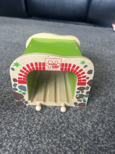 Bigjigs double wooden tunnel - double,