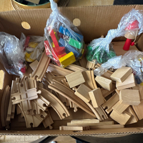 Wooden pre school toy lot - pre-school,