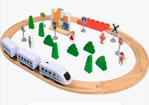 Pcs train track series - train,